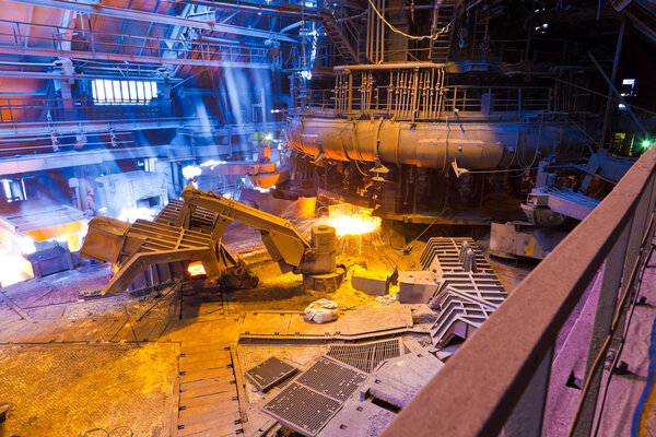 The image with Blast furnace