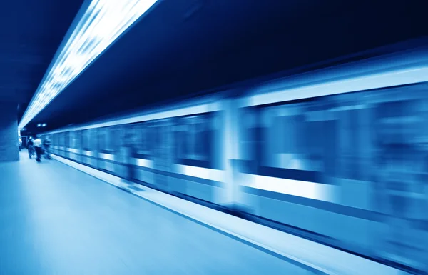 Metrostation blauwdruk — Stockfoto