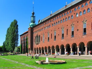 Stockholm, İsveç Belediye Binası