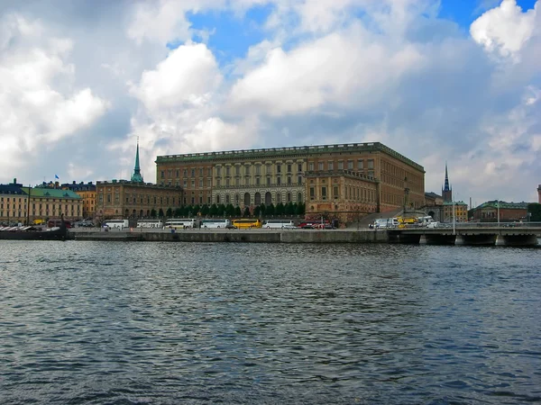 로얄 팰리스, 스톡홀름, 스웨덴 — 스톡 사진