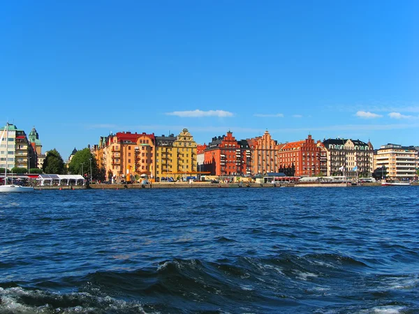 Paisaje urbano de Estocolmo — Foto de Stock