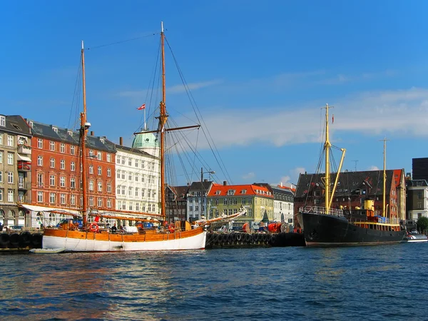 Старый город в Копенгагене — стоковое фото