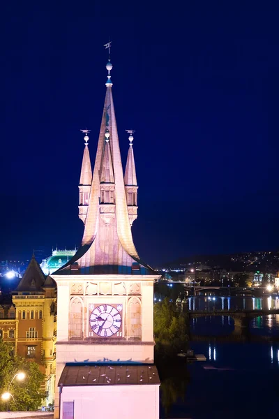 Clock Tower in Prague — Stock Photo, Image