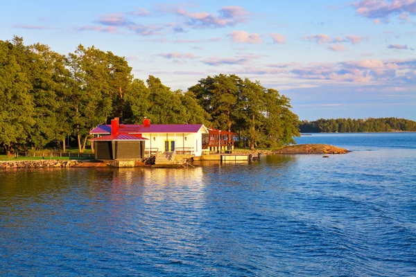 Summer cottage in Finland — Stock Photo, Image