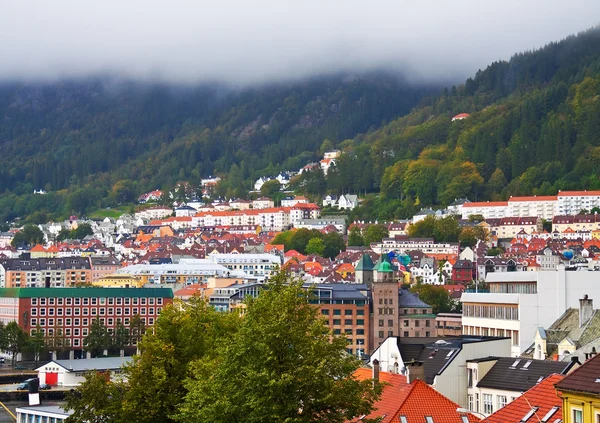Panorama di Bergen, Norvegia — Foto Stock