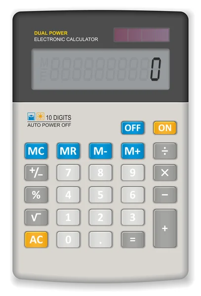 Calculatrice Bureau — Image vectorielle