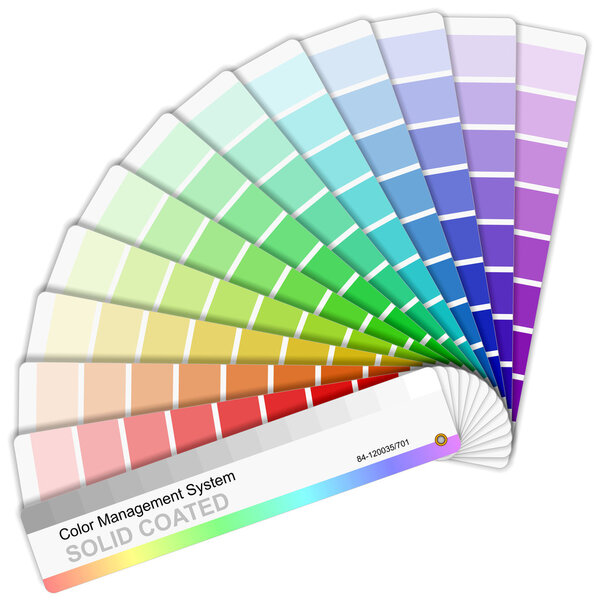 Pantone color palette