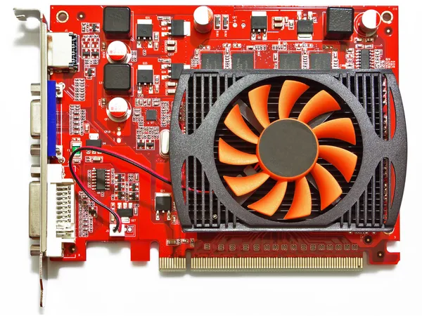 3D graphic card — Stock Photo, Image