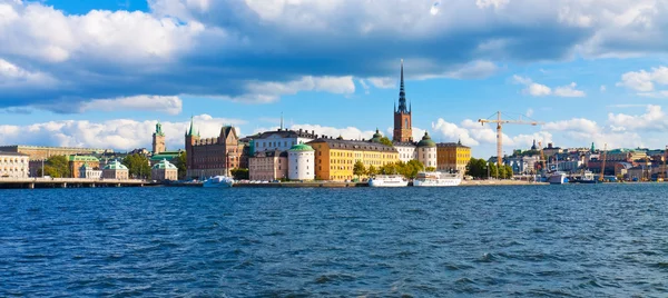 Panorama starého města ve Stockholmu, Švédsko — Stock fotografie