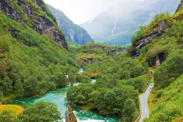 Norwegian mountain scenery — Stock Photo, Image