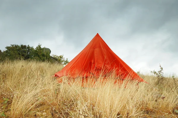 旅游帐篷 — 图库照片