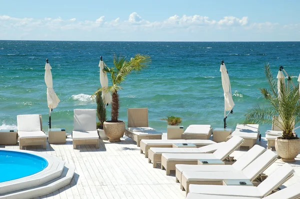 Resort sulla spiaggia — Foto Stock