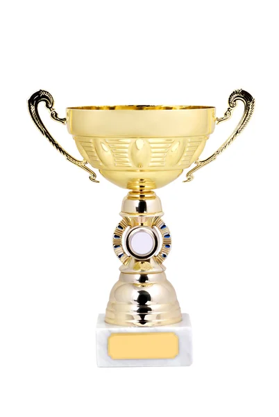 Goldener Pokal — Stockfoto