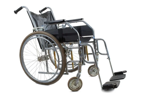 Wózek Inwalidzki Białym Tle — Zdjęcie stockowe