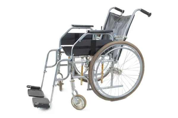 Rollstuhl Auf Weißem Hintergrund — Stockfoto