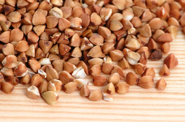 Buckwheat seeds — Stock Photo, Image