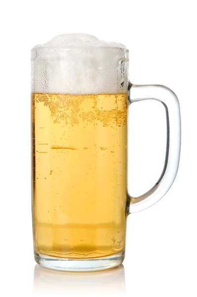 stock image Beer on white