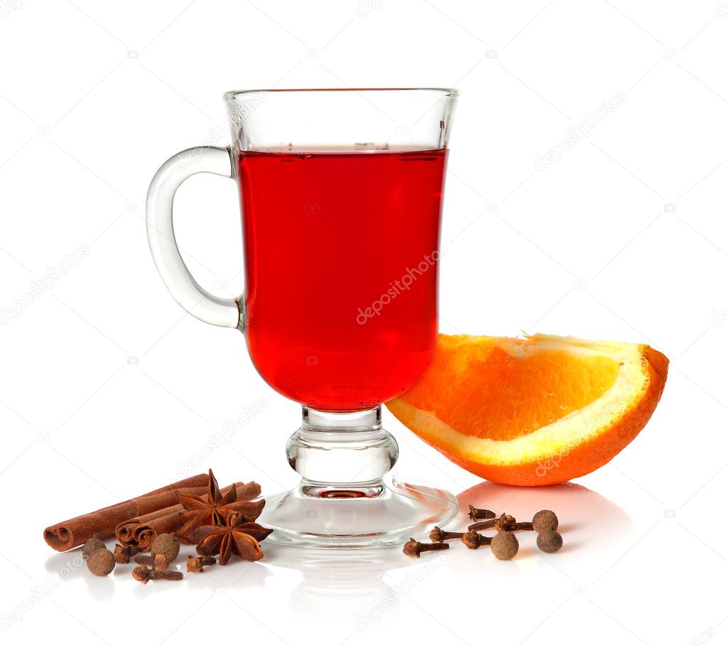 Mulled wine and spice