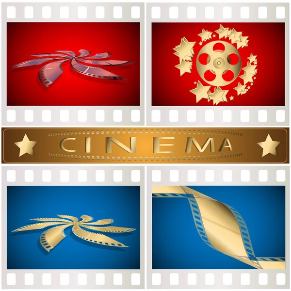 Cinema — Vettoriale Stock