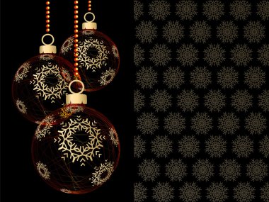 Küre ve koyu arka plan