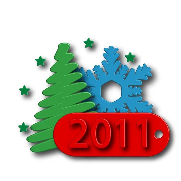 Symbolbild Neujahr — Stockfoto