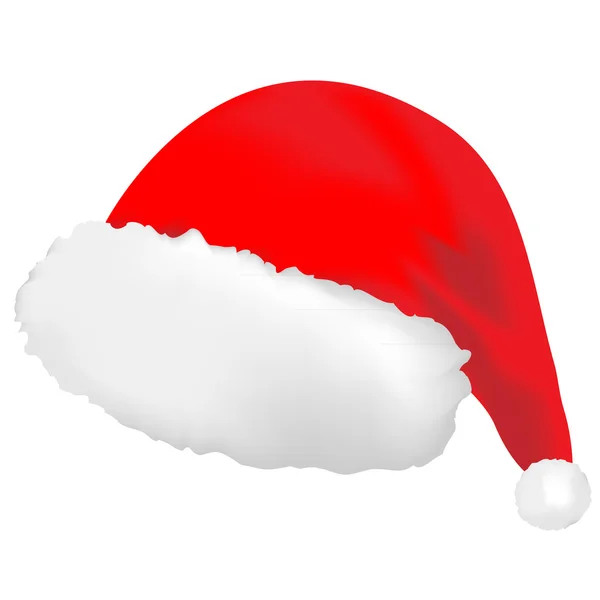 Mütze vom Weihnachtsmann — Stockvektor