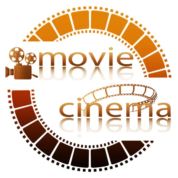 Cine de cine — Archivo Imágenes Vectoriales