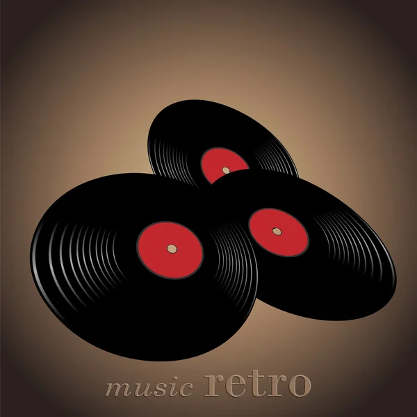 Music retro — Stock Vector
