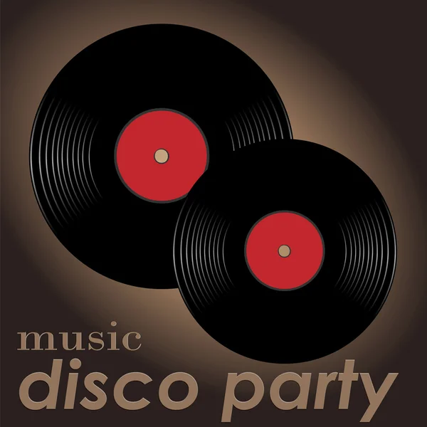 Disco-Party — Stockvektor