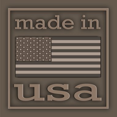 Label USA clipart