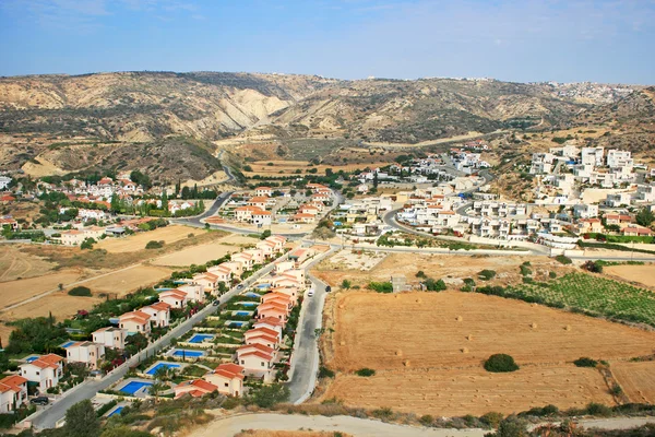 Село на Кіпрі — стокове фото