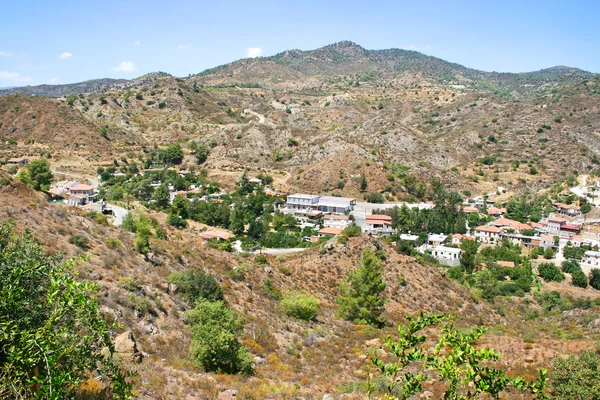 Кипрская деревня — стоковое фото