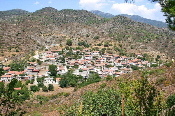Cyprus dorp — Stockfoto