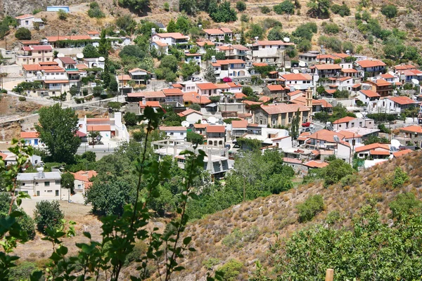 Кипрская деревня — стоковое фото