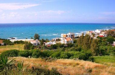 Cyprus landscape clipart