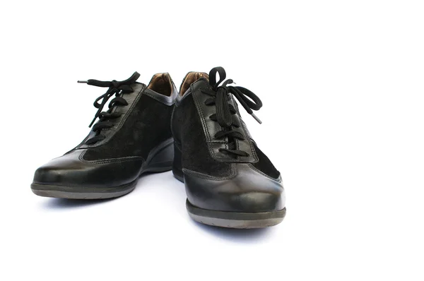 Schoenen op wit — Stockfoto