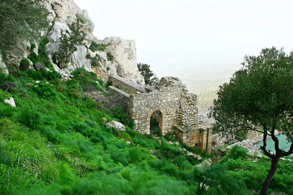 坎塔拉城堡 — 图库照片