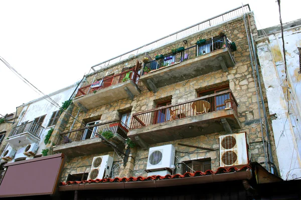 Старі Будинки Кірені Північного Кіпру — стокове фото