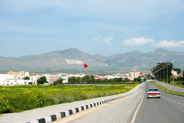 Estrada Norte Chipre — Fotografia de Stock