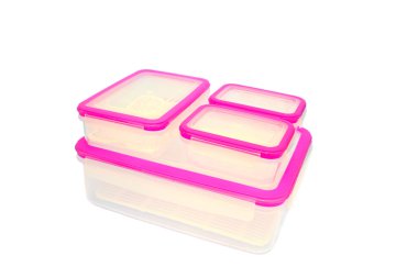 Plastic food container clipart