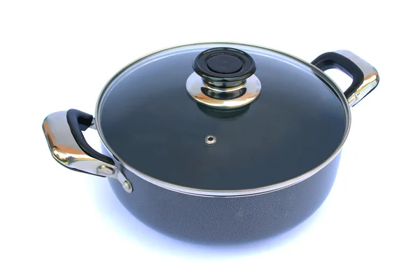 Cooking Pot Isolated White Background — Stock Photo, Image