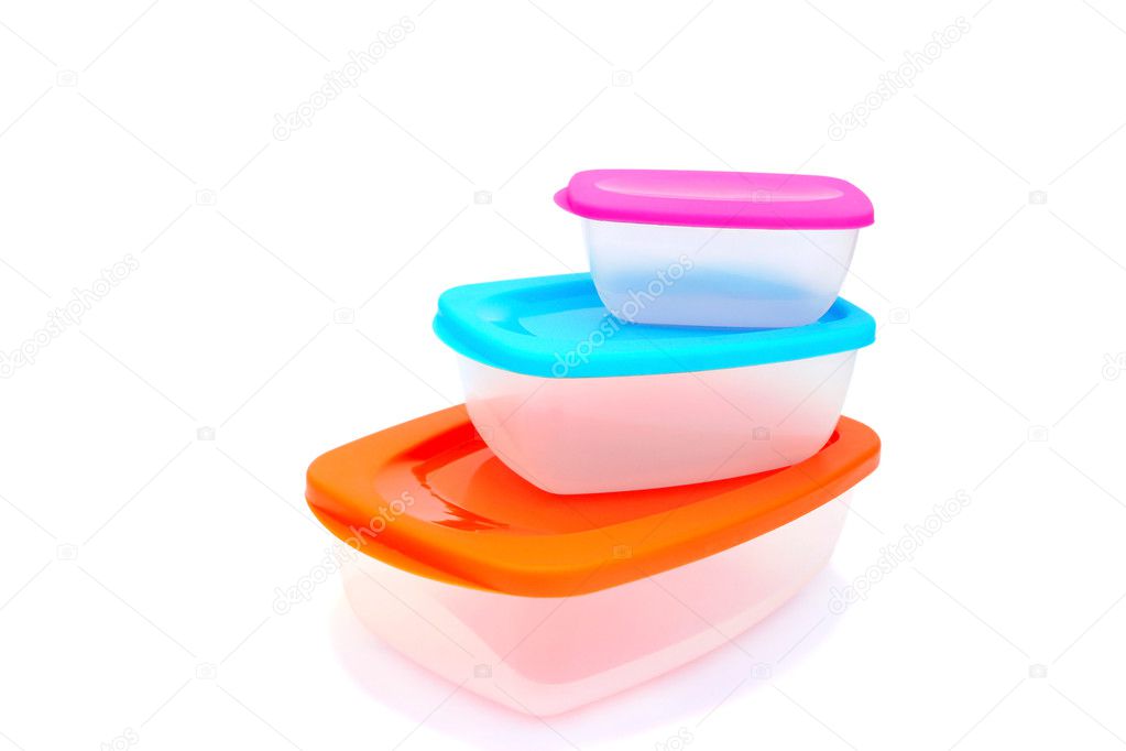 Plastic food container
