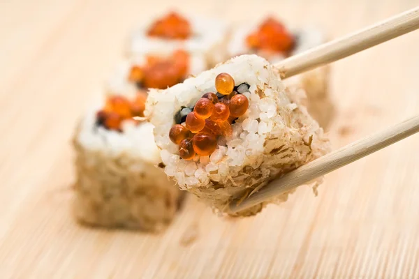 Sushi aus nächster Nähe — Stockfoto