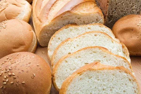 Chléb pozadí — Stock fotografie