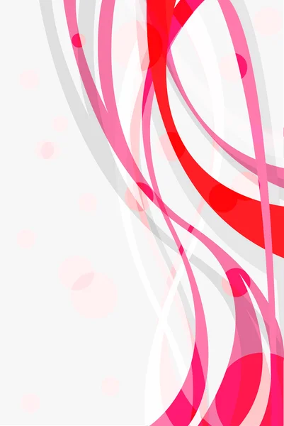 ソフトな形とラインで抽象的な美しい背景 — ストックベクタ