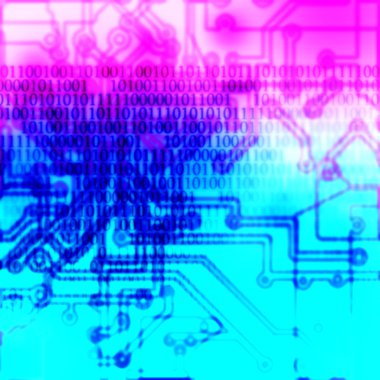 Abstract computer background clipart