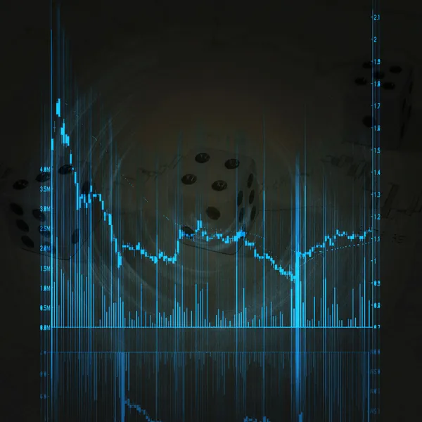 株式市場図 — ストック写真