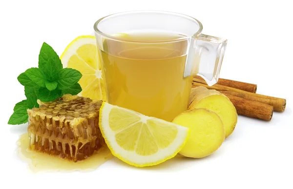 Imbir herbata — Zdjęcie stockowe