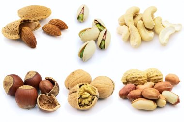 Dried nuts clipart