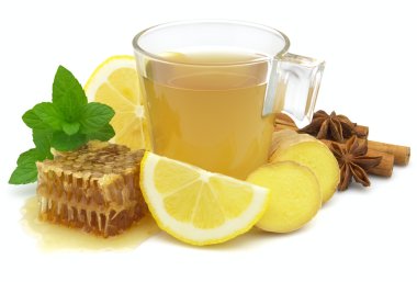 Ginger tea clipart